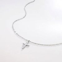 Stainless Steel 316L Cross Necklace Silver Chain length: 14 in | 16 in | 18 in | 20 in | 22 in | 24 in