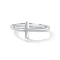 925 Cross Silver Sterling Ring