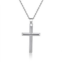 925 Italy Silver Cross Necklace