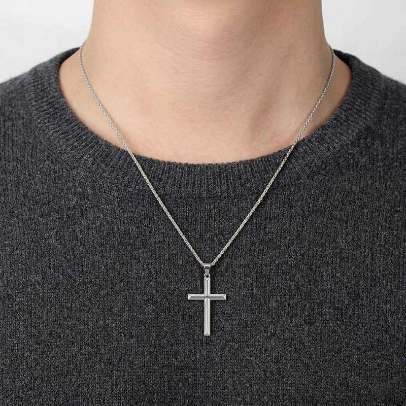 925 Sterling Silver Cross Pendant, no chain, for mens 925 Sterling Silver Cross Pendant, no chain, for mens
