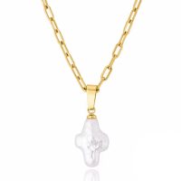 baroque cross necklace