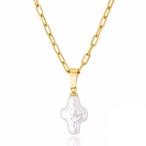 baroque cross necklace