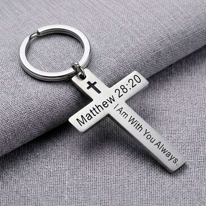 Faith Keychain verse bible cross keychain Faith Keychain verse bible cross keychain