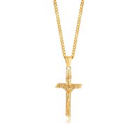 large crucifix necklace for men calvaire