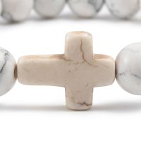 Marble Cross Bracelet