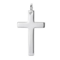 sterling silver cross pendant mens solis