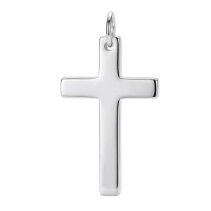 sterling silver cross pendant mens solis