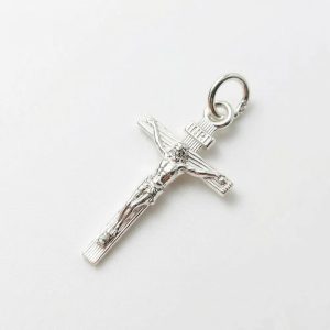 925 Sterling Silver Crucifix Cross Pendant​ dainty