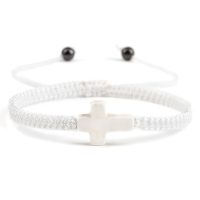 cross bracelet string