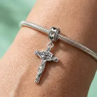 Crucifix Charm for bracelet