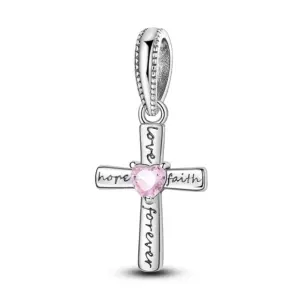 Faith Cross Charm - Amara
