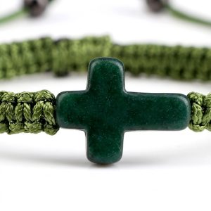 green cross adjustable bracelet noctis